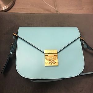 MCM Calfskin Patricia Crossbody